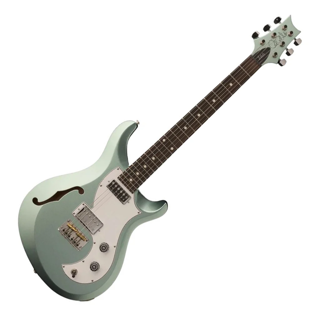 PRS S2 Vela Semi Hollow - Frost Green Metallic - Image 6