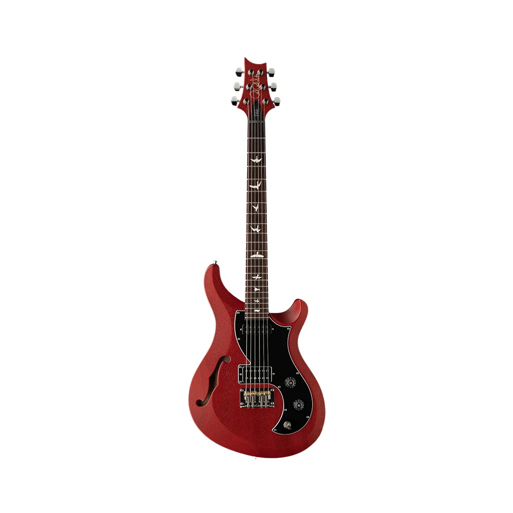 PRS S2 Vela Semi-Hollow Satin - Vintage Cherry - Image 2