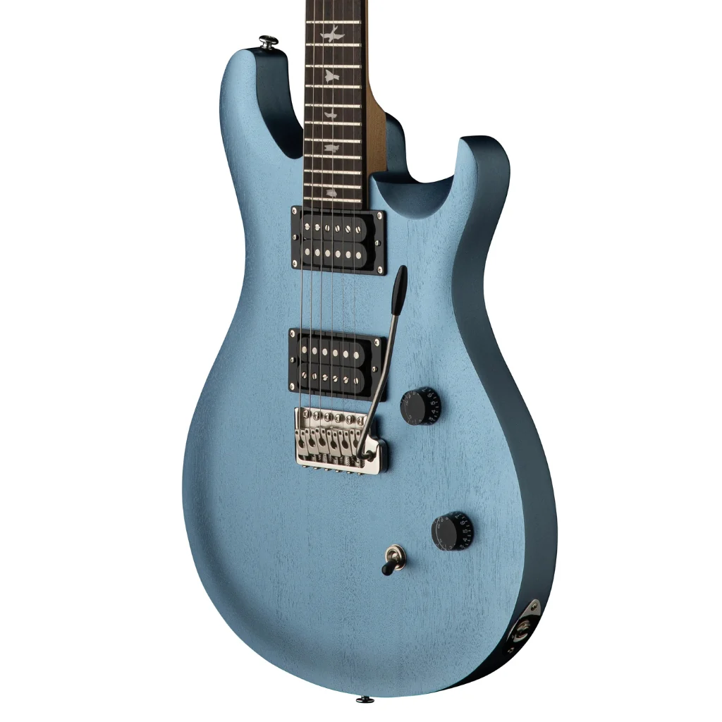 PRS SE CE24 Standard Satin Electric Guitar - Ice Blue Metallic - Image 8