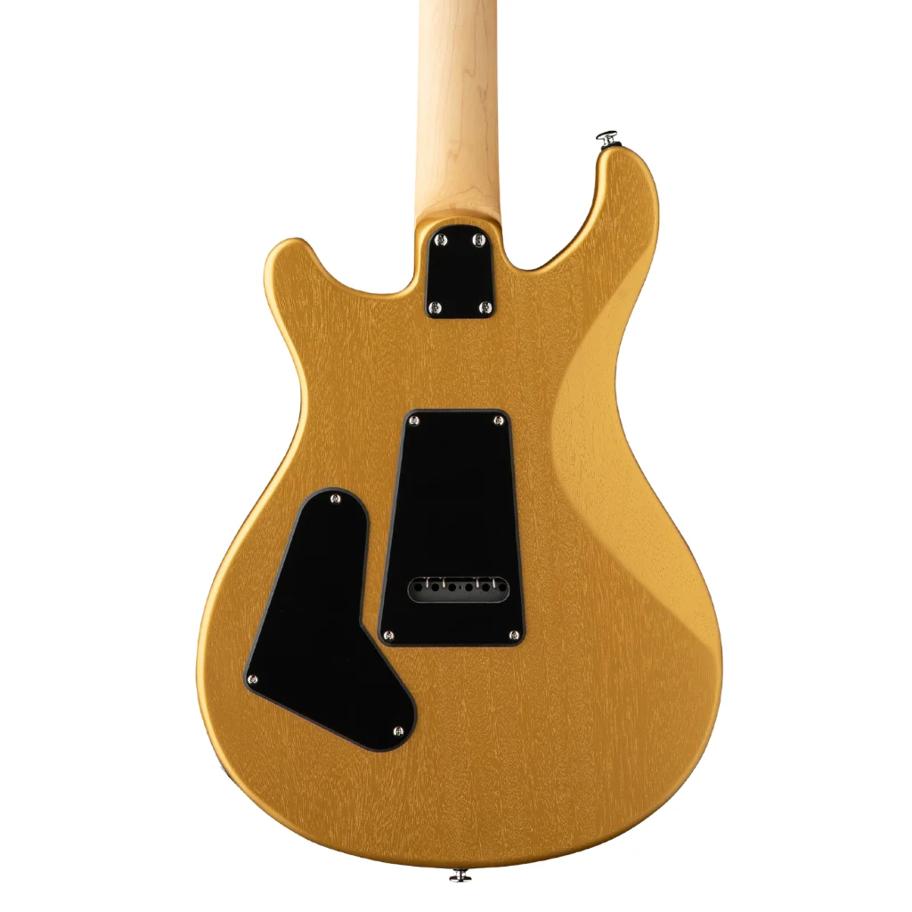 PRS SE CE24 Standard Satin Electric Guitar - Metallic Gold - Image 2