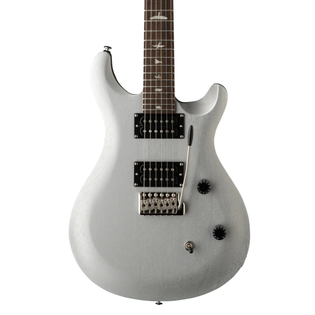 PRS SE CE24 Standard Satin Electric Guitar - Metallic Silver