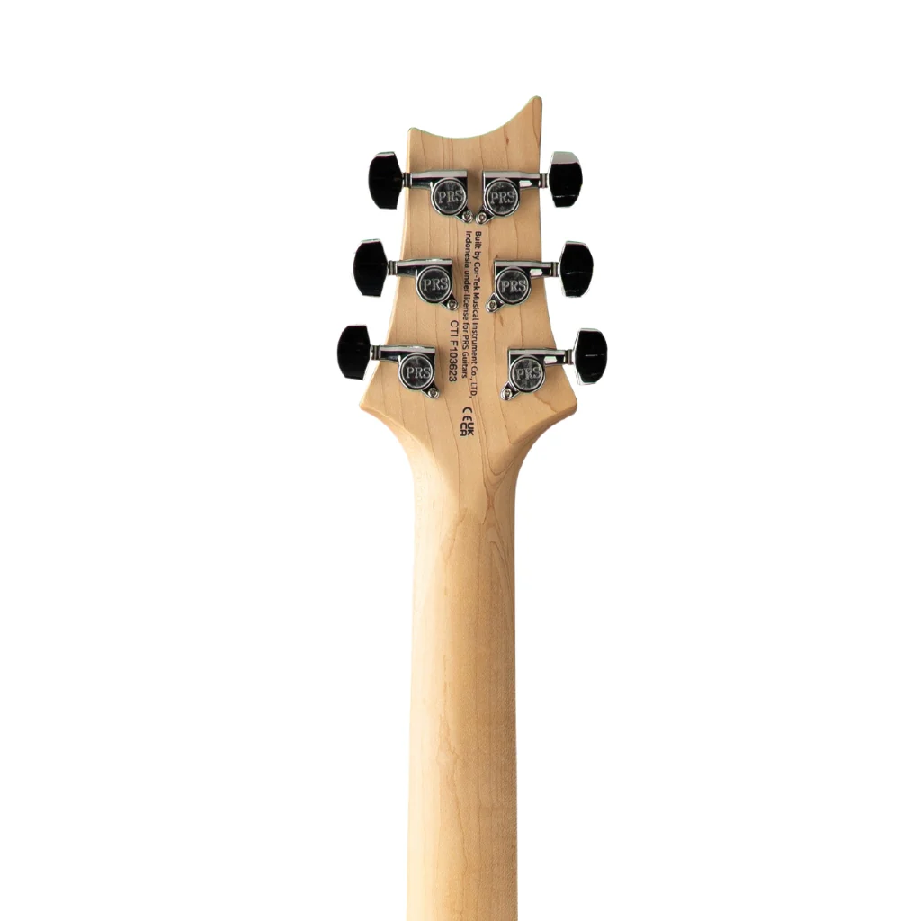 PRS SE CE24 Standard Satin Electric Guitar - Metallic Silver - Image 6
