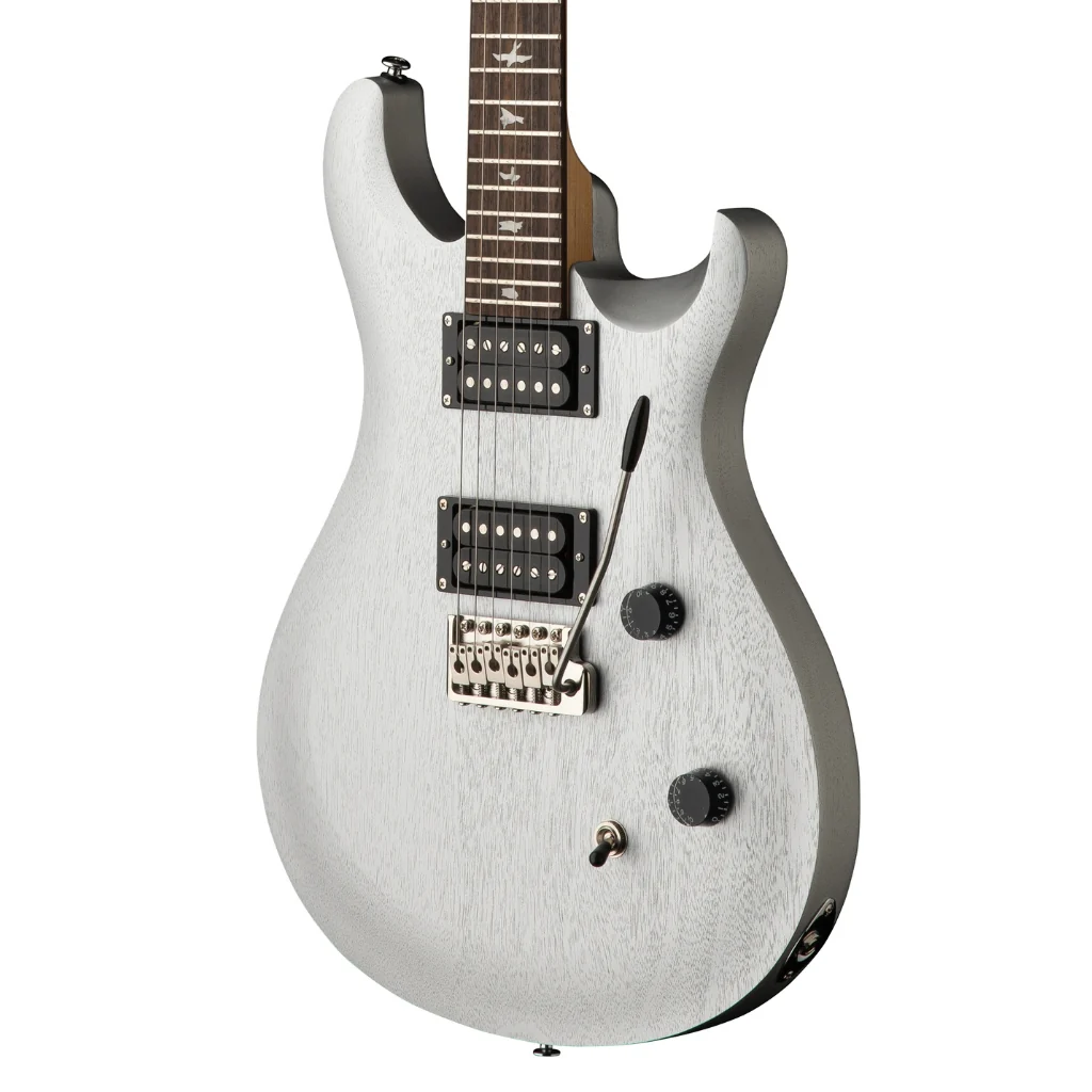 PRS SE CE24 Standard Satin Electric Guitar - Metallic Silver - Image 8