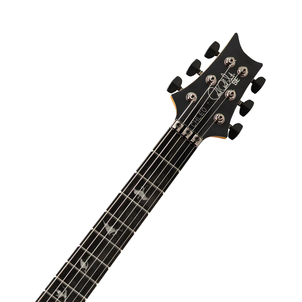 PRS SE Chleo Herman Li Signature Dragon Inlays - Charcoal Mantis Burst - Image 4