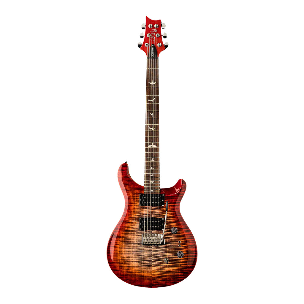 PRS SE Custom 24 08 - Charcoal Cherry Burst - Image 3