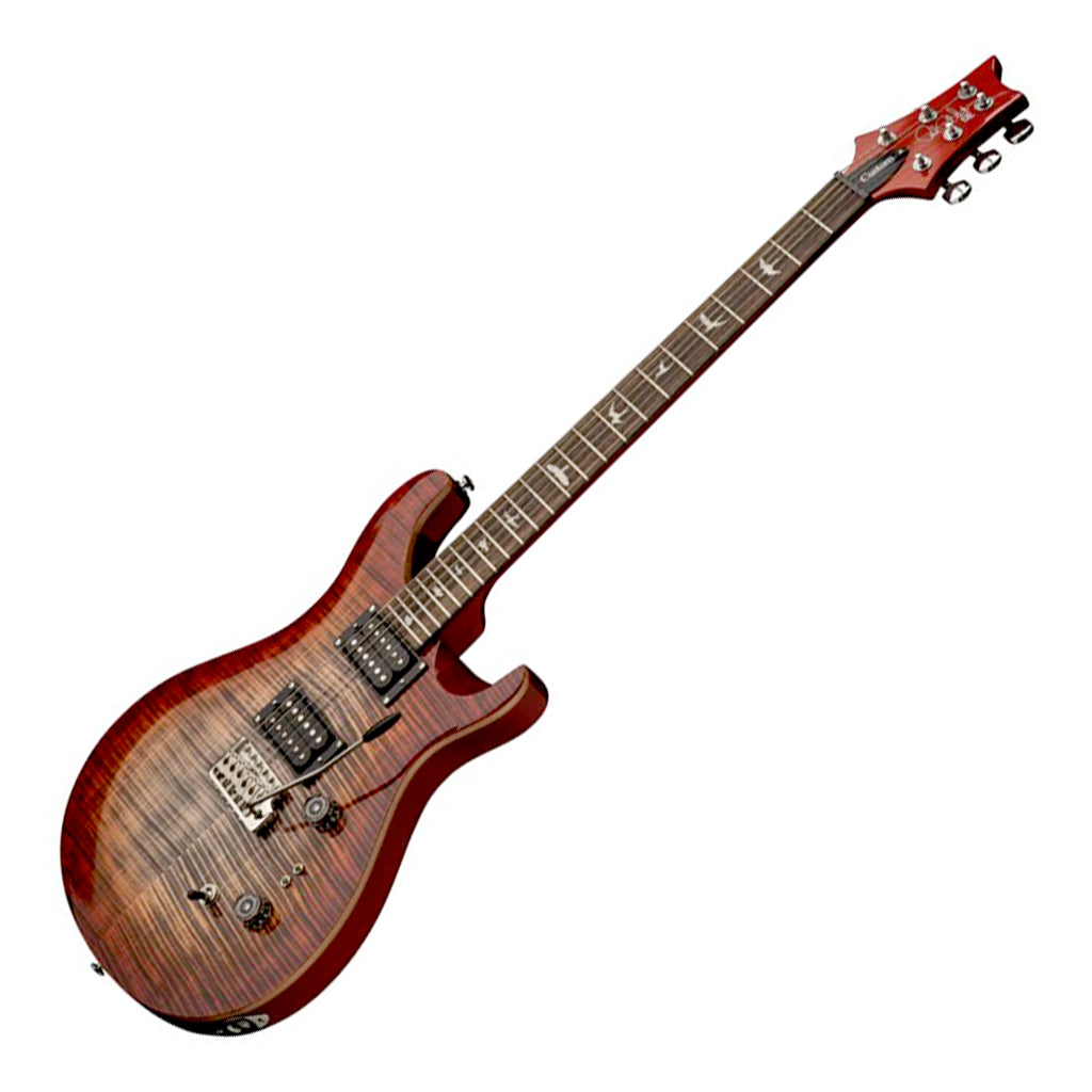 PRS SE Custom 24 08 - Charcoal Cherry Burst - Image 7