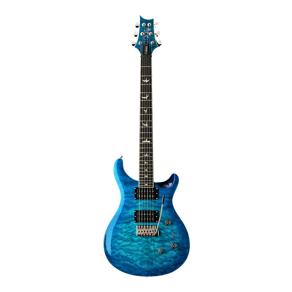 PRS SE Custom 24 08 Quilt - Lake Blue - Image 3