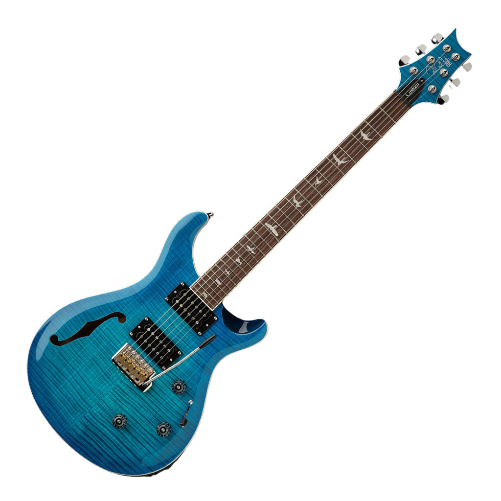 PRS SE Custom 24 Semi Hollow Piezo - Lake Blue - Image 5
