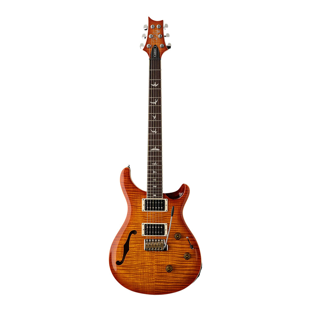 PRS SE Custom 24 Semi Hollow Piezo - Vintage Sunburst - Image 2