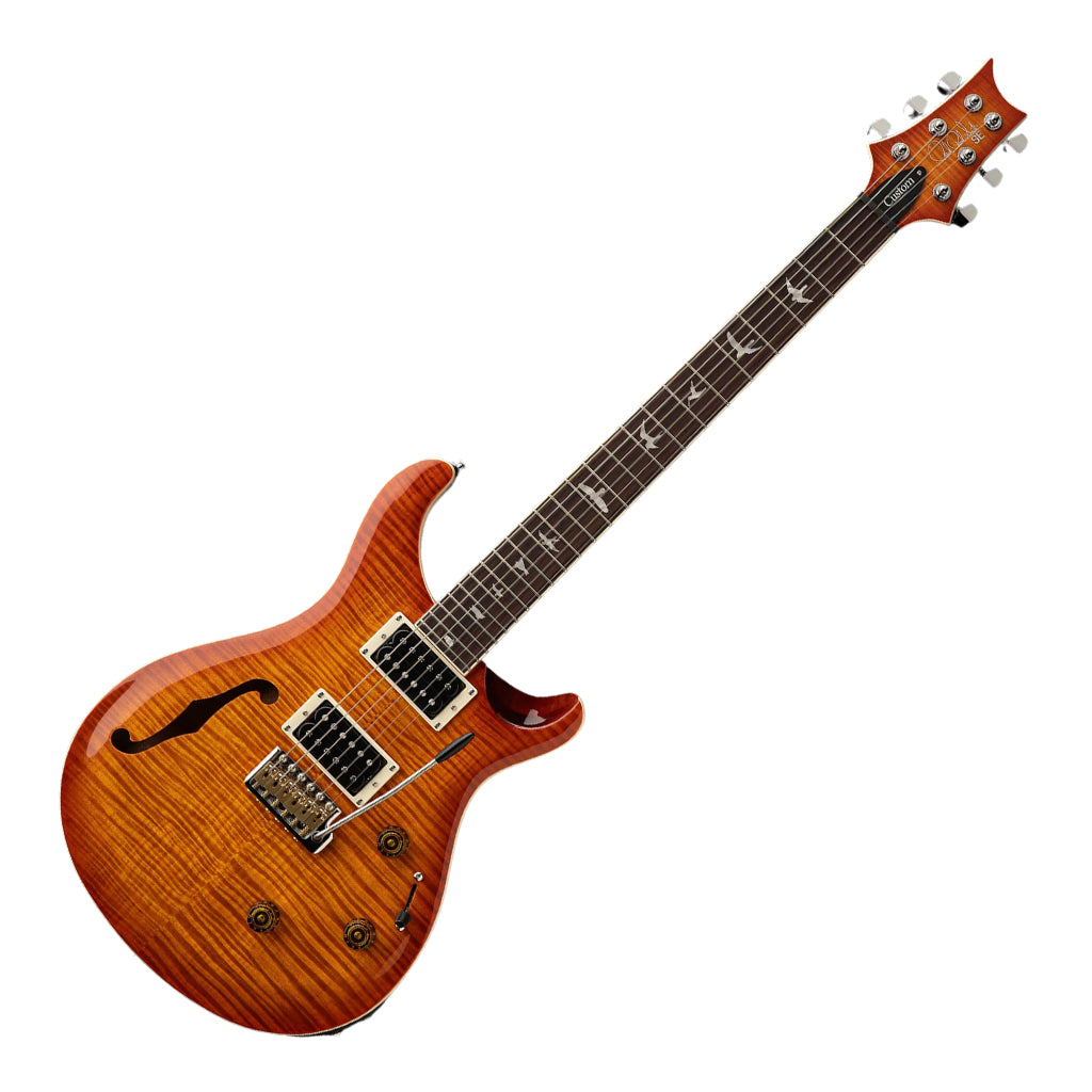 PRS SE Custom 24 Semi Hollow Piezo - Vintage Sunburst - Image 5