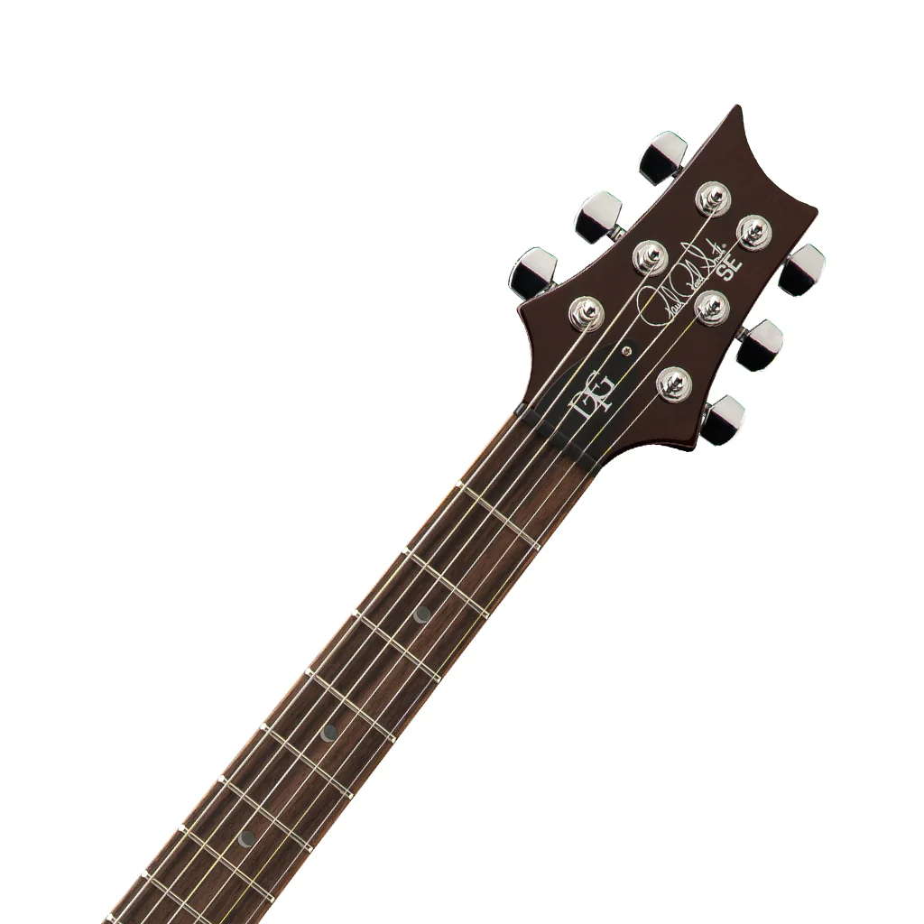 PRS SE DGT Standard Moon Inlays - McCarty Tobacco Sunburst - Image 4