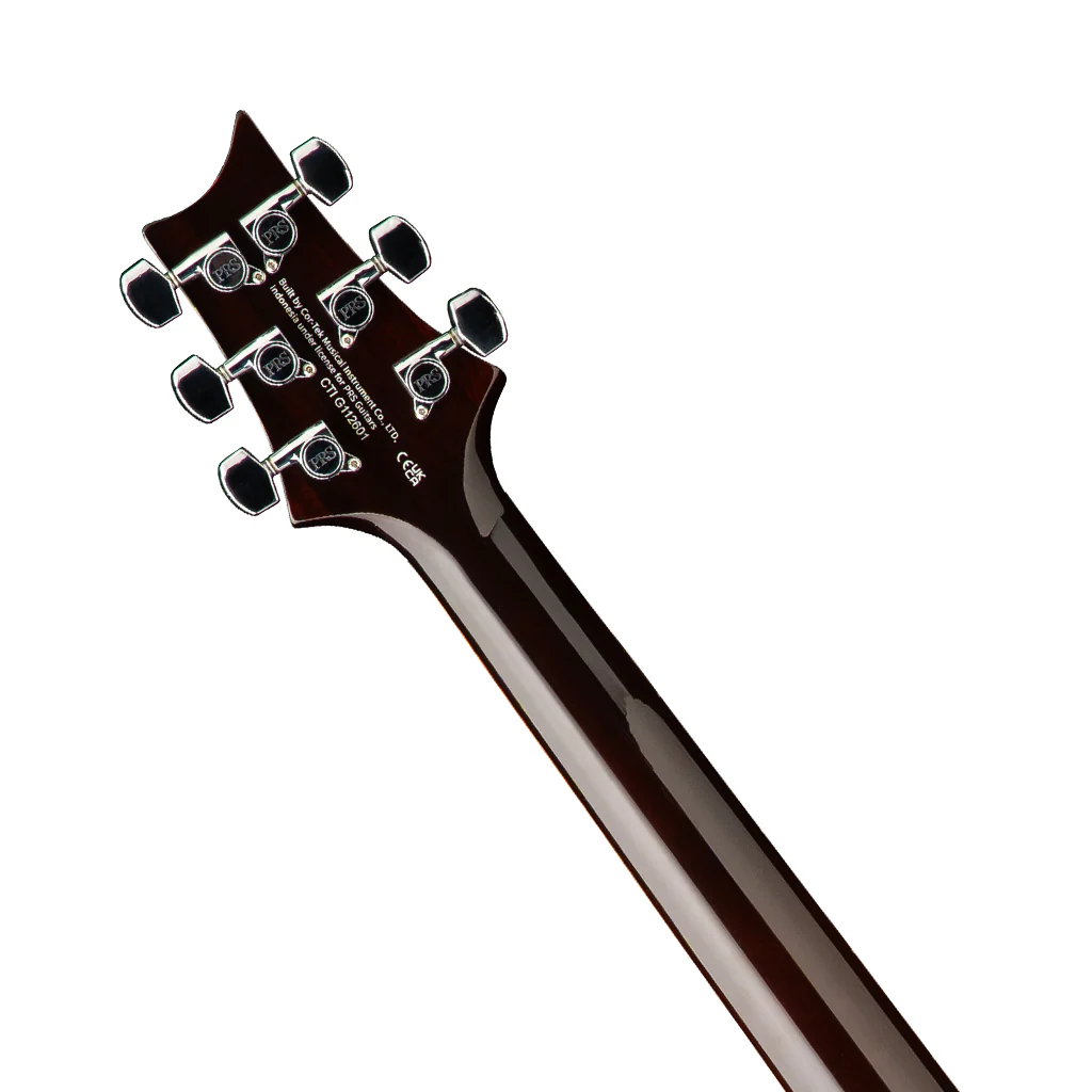 PRS SE DGT Standard Moon Inlays - McCarty Tobacco Sunburst - Image 5