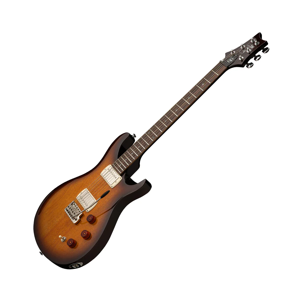 PRS SE DGT Standard Moon Inlays - McCarty Tobacco Sunburst - Image 7