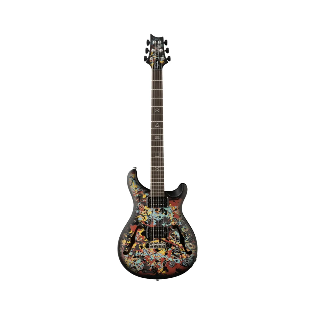 PRS SE Ed Sheeran Hollowbody I Piezo Baritone Limited Edition Electric Guitar - Cosmic Splash - Image 3