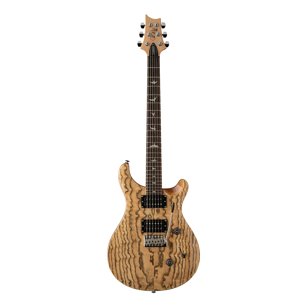 PRS SE Exotic Veneer Limited Edition Custom 24 Swamp Ash Burl - Natural - Image 2