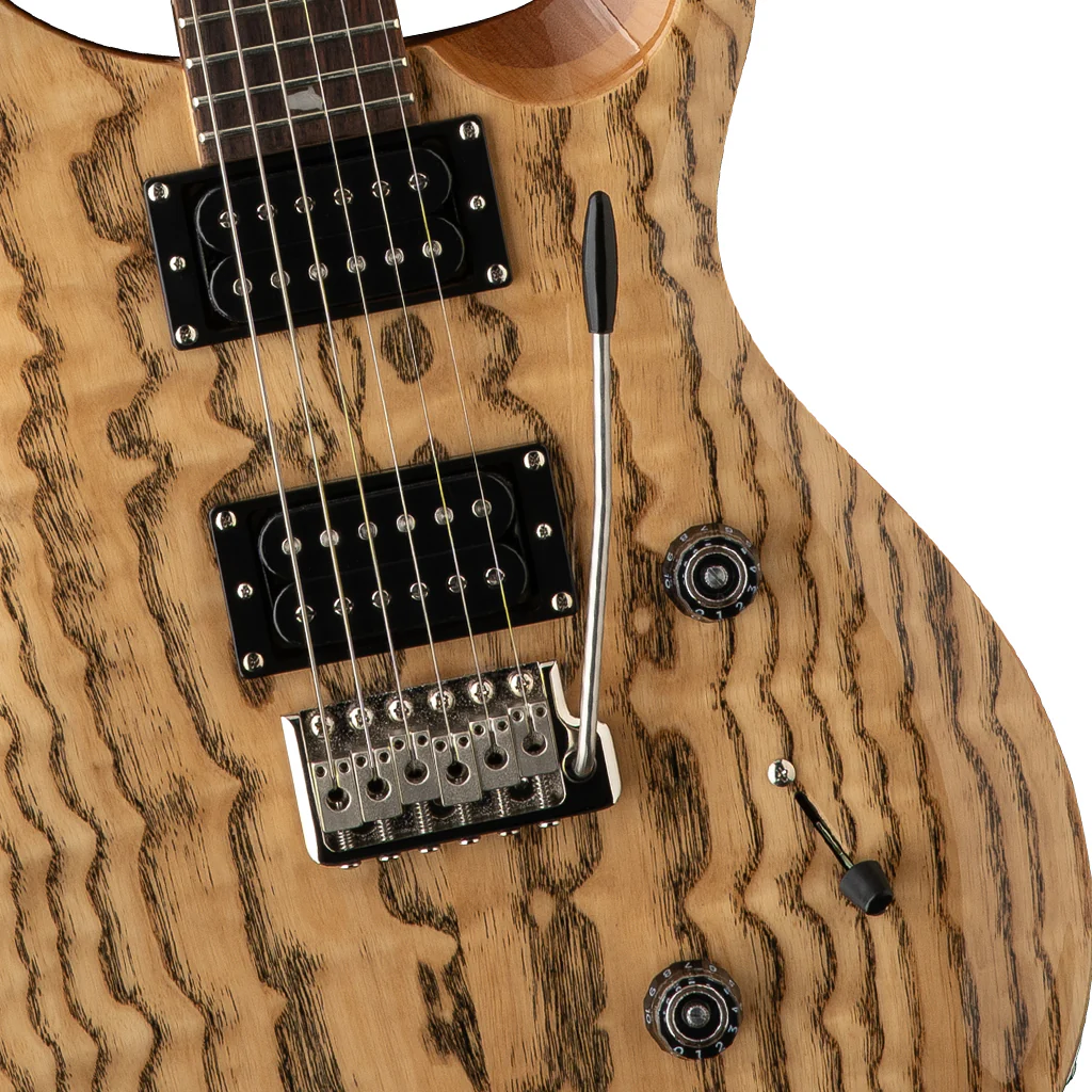 PRS SE Exotic Veneer Limited Edition Custom 24 Swamp Ash Burl - Natural - Image 6