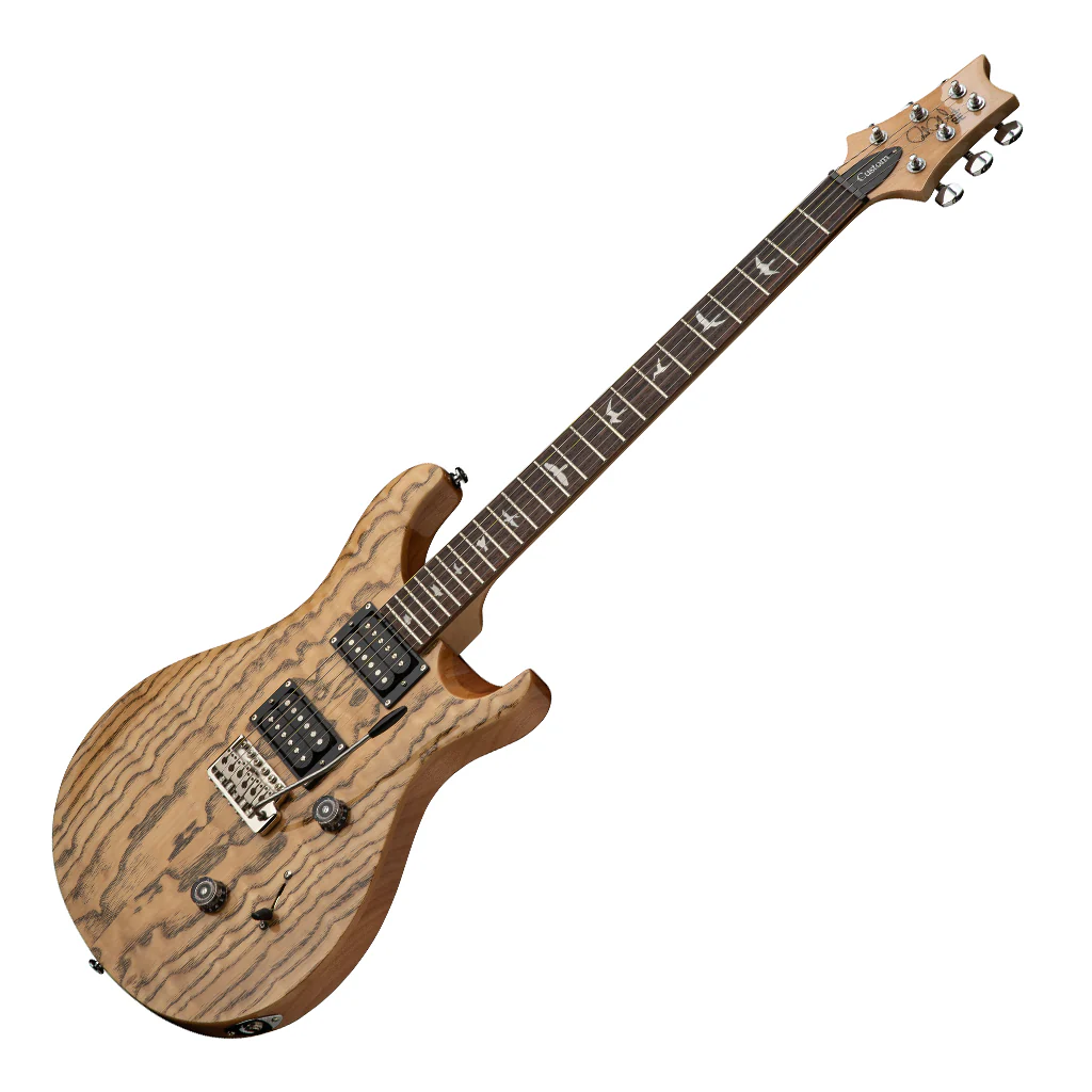 PRS SE Exotic Veneer Limited Edition Custom 24 Swamp Ash Burl - Natural - Image 7