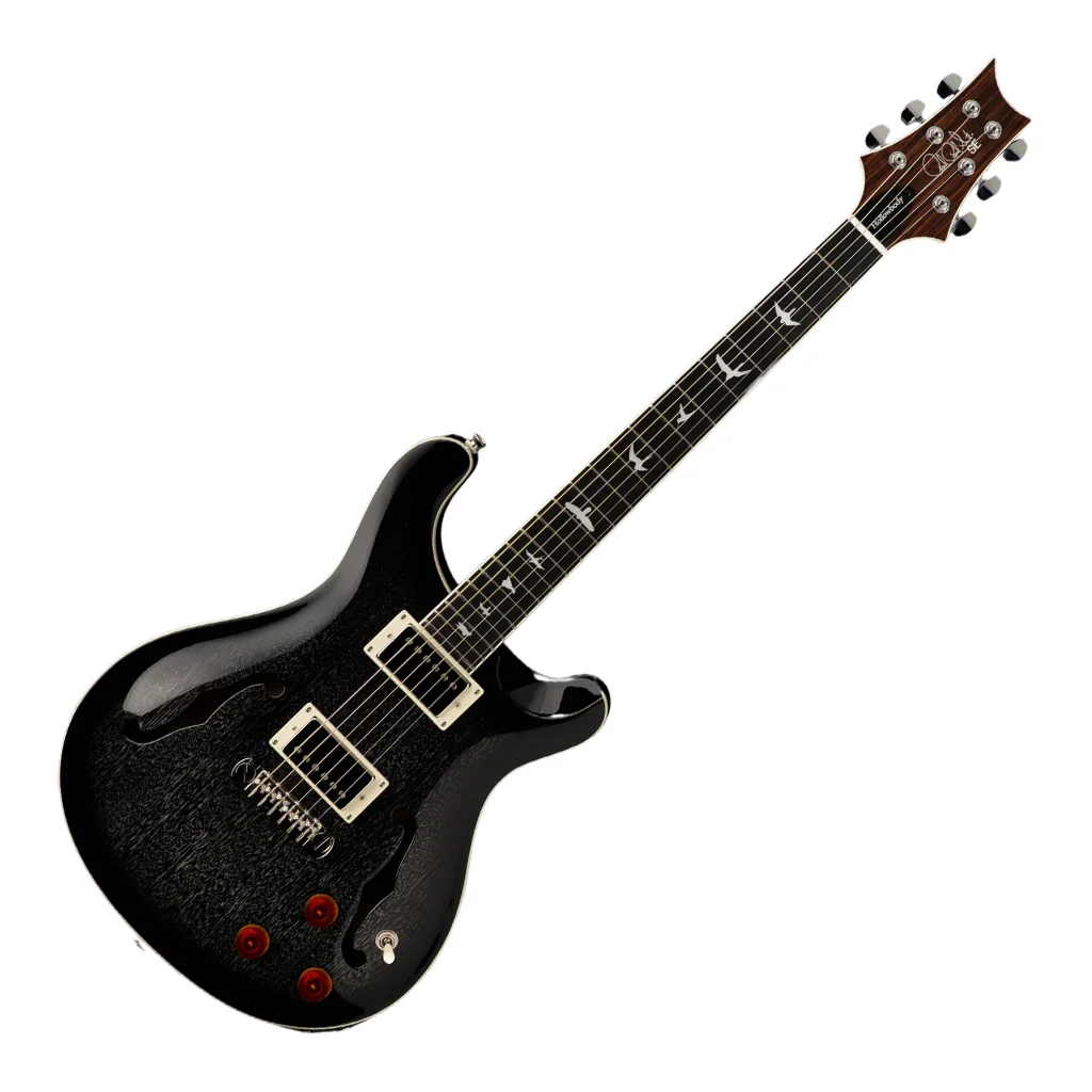 PRS SE Hollowbody Standard Piezo - Dog Hair Smokeburst - Image 5