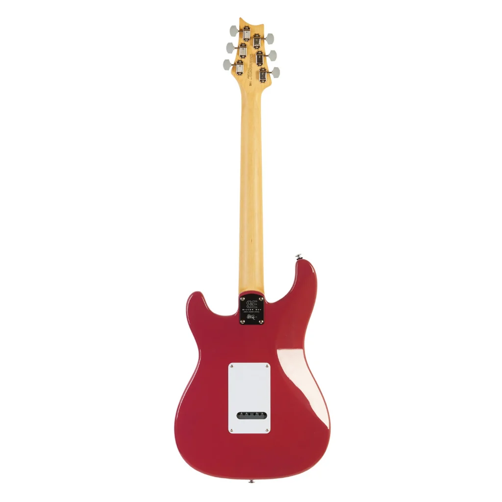 PRS SE Silver Sky Electric Guitar - Dragon Fruit with Rosewood Fingerboard - Image 4