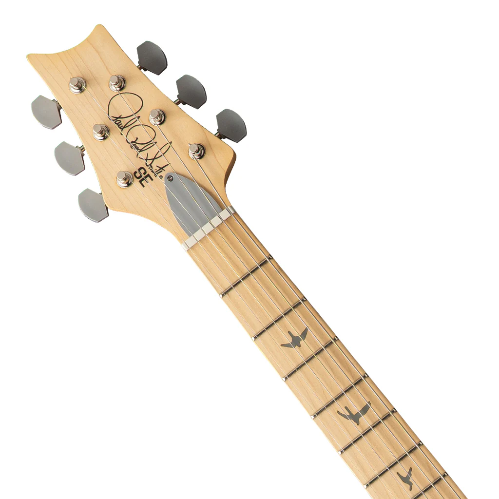 PRS SE Silver Sky Maple Fretboard Left Handed - Moon White - Image 4