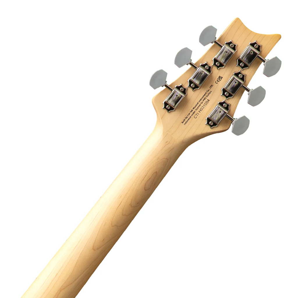 PRS SE Silver Sky Maple Fretboard Left Handed - Moon White - Image 5