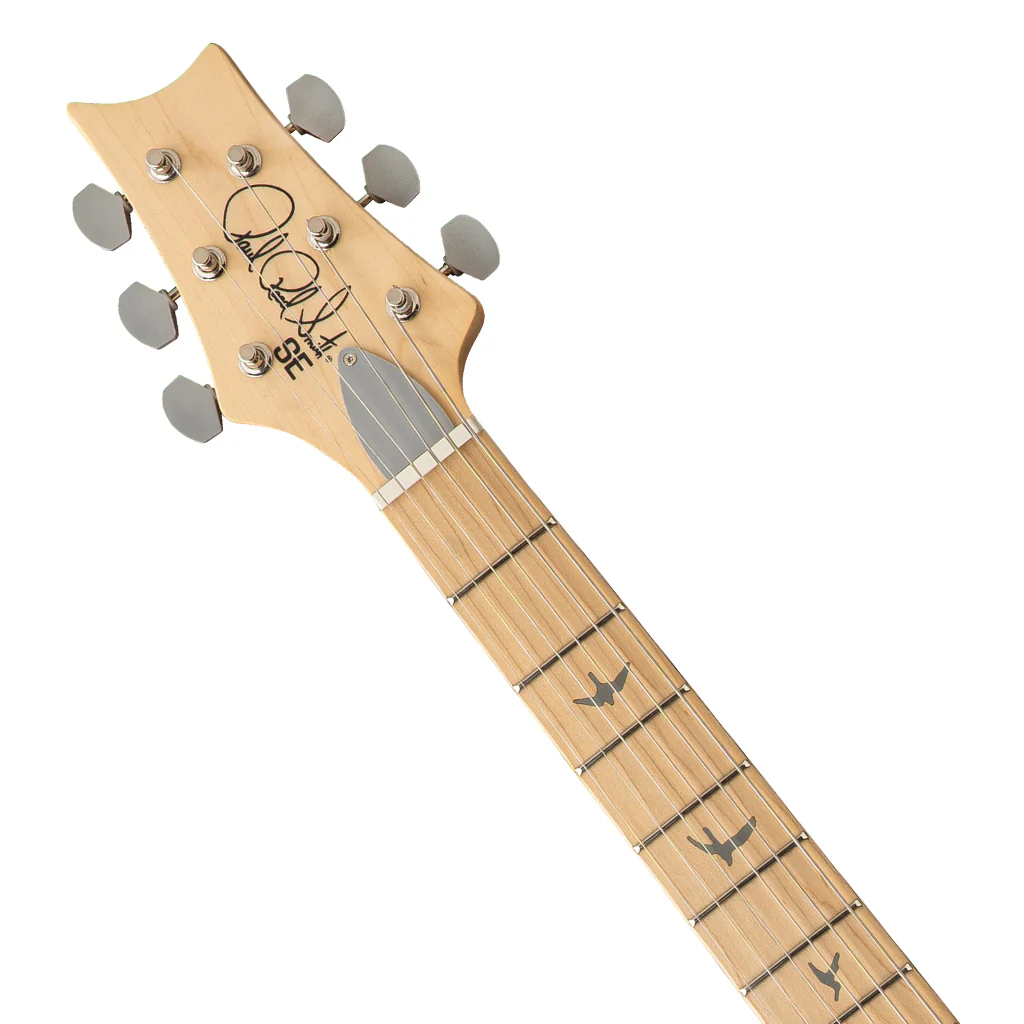 PRS SE Silver Sky Maple Fretboard Left Handed - Nylon Blue - Image 4
