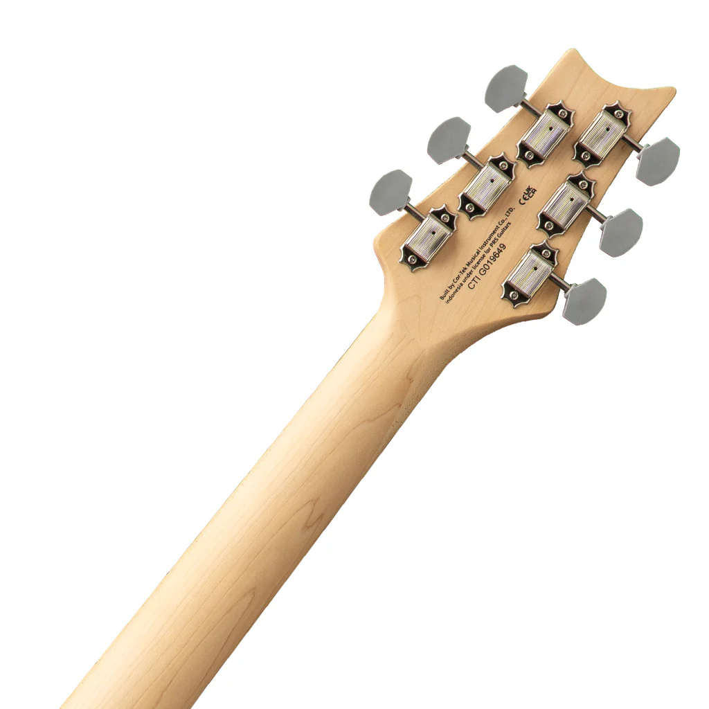PRS SE Silver Sky Maple Fretboard Left Handed - Nylon Blue - Image 5