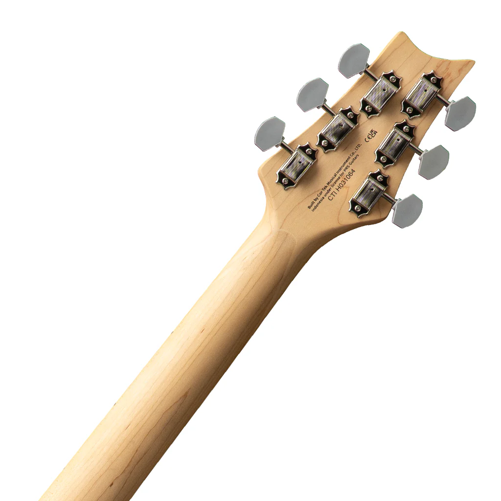 PRS SE Silver Sky Maple Fretboard Left Handed - Stone Blue - Image 5
