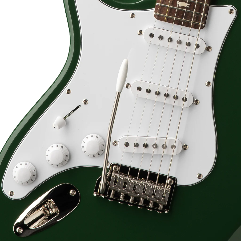 PRS SE Silver Sky Rosewood Fretboard Left Handed - Laurel Green - Image 6