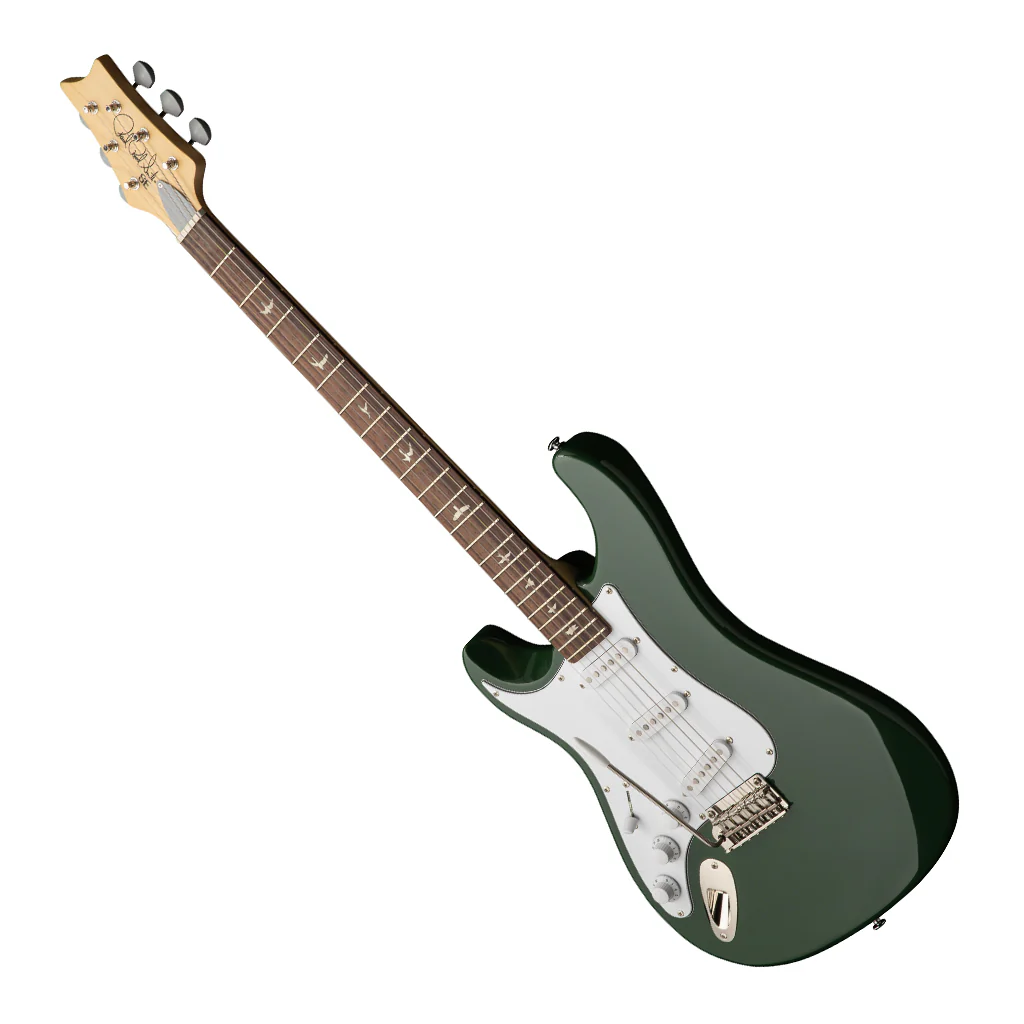 PRS SE Silver Sky Rosewood Fretboard Left Handed - Laurel Green - Image 7