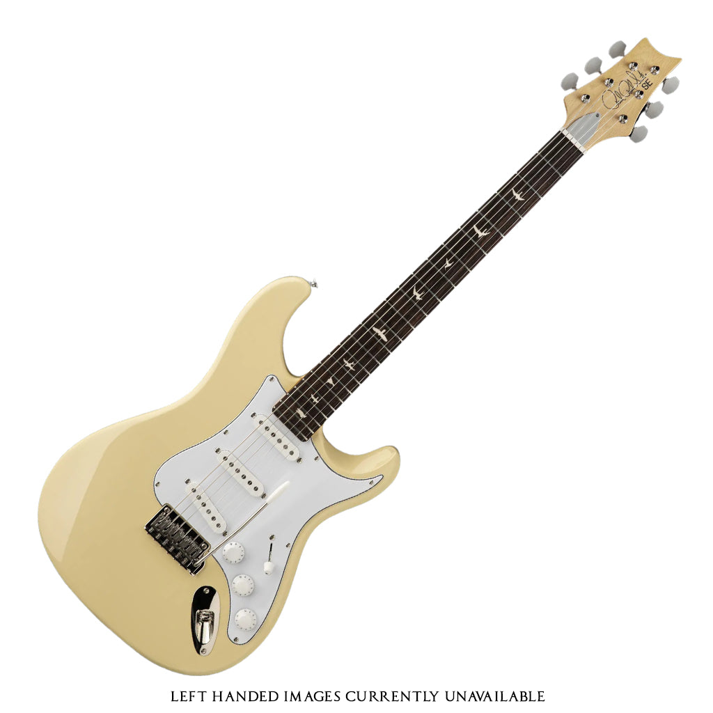 PRS SE Silver Sky Rosewood Fretboard Left Handed Moon White - Image 5