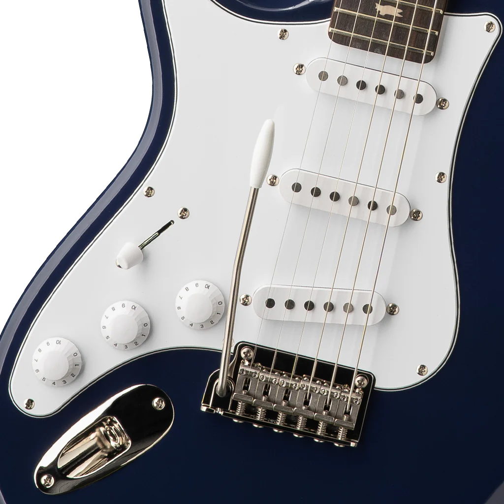 PRS SE Silver Sky Rosewood Fretboard Left Handed - Trad Blue - Image 6