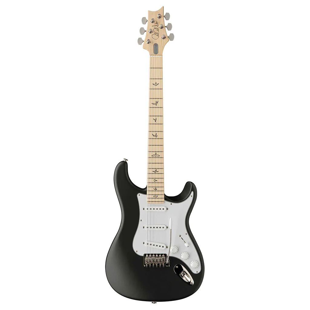 PRS Silver Sky Maple Fretboard in Faded Black Tee Satin - Image 2