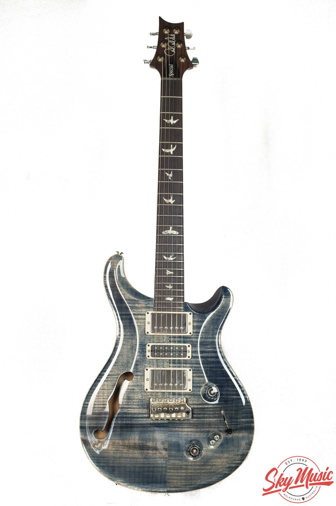 PRS Special Semi Hollow - Faded Whale Blue - Image 2