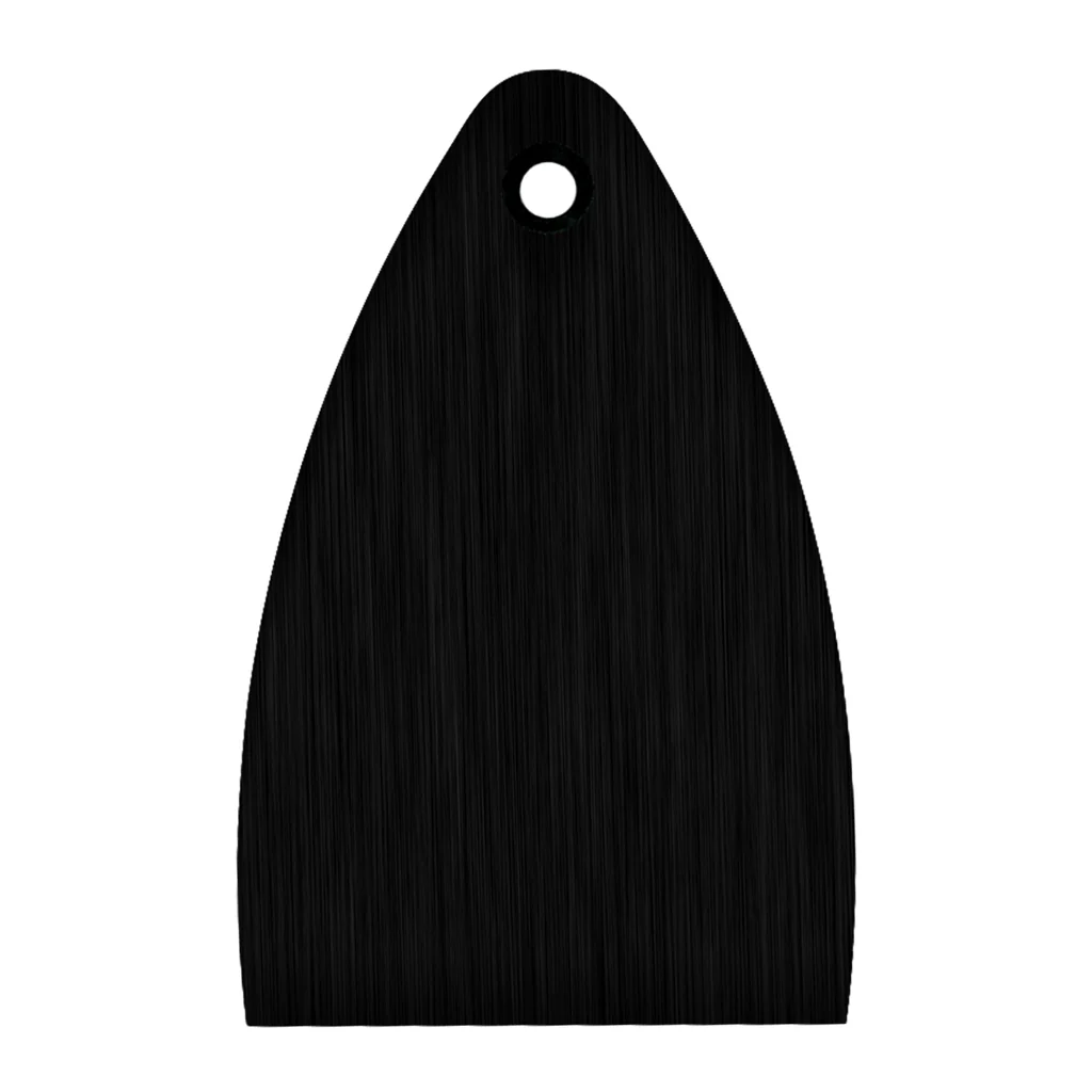 PRS - Truss Rod Cover - Blank - Black Aluminum