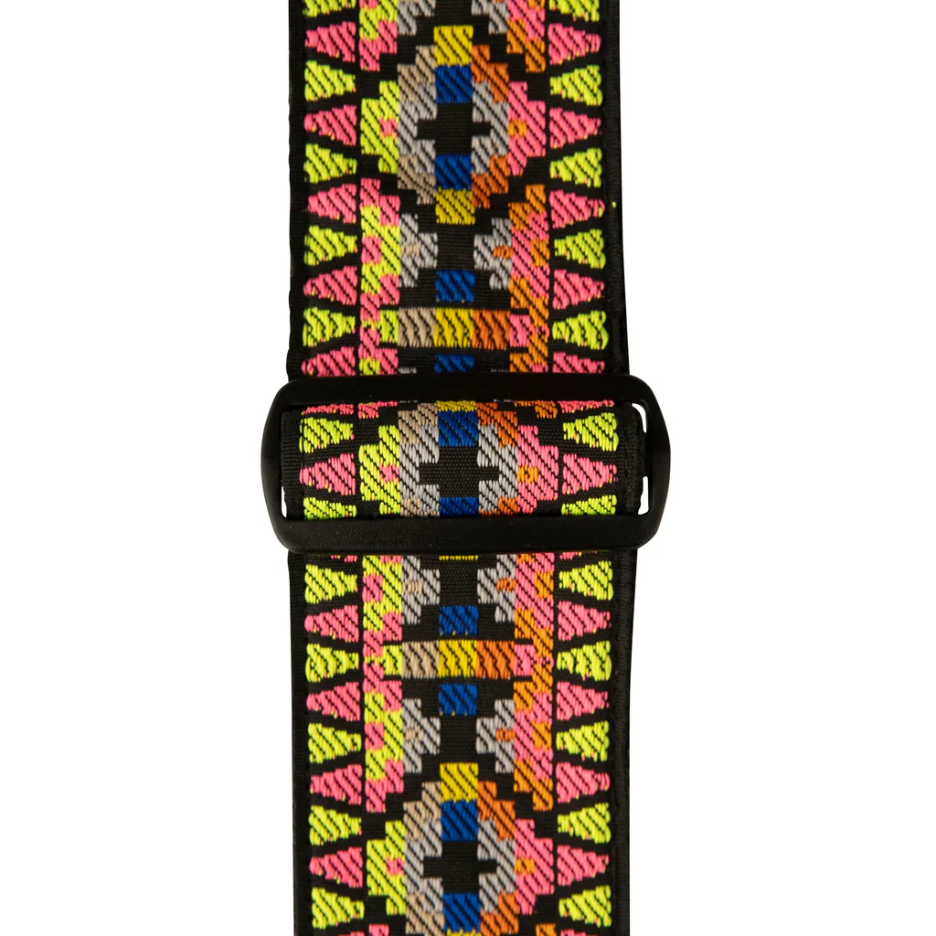 PRS Wide Retro Jacquard Strap, Salmon - Image 2