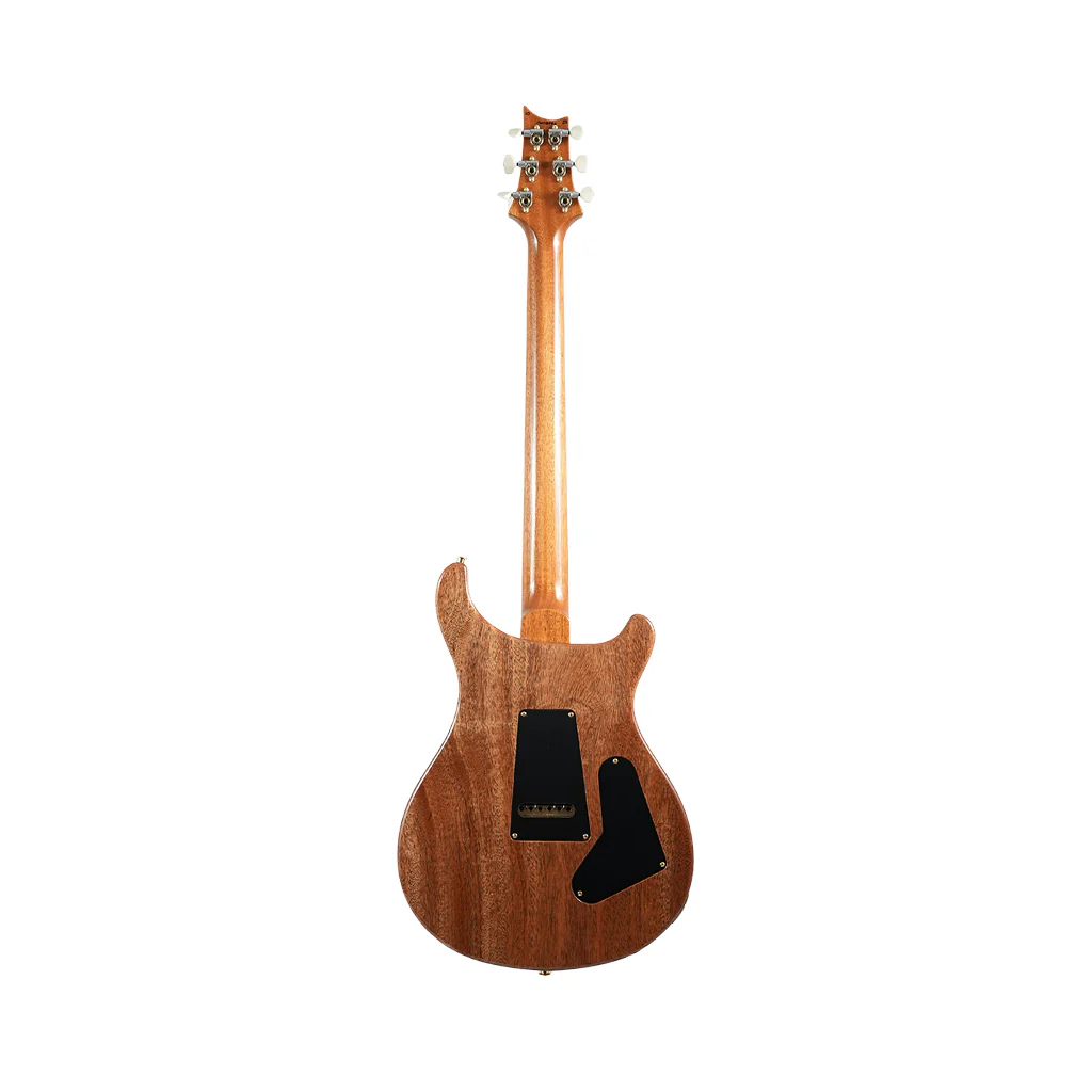 PRS Wood Library Custom 24 Left-Handed 10-Top Electric Guitar - Red Tiger, Flame Top - Image 3