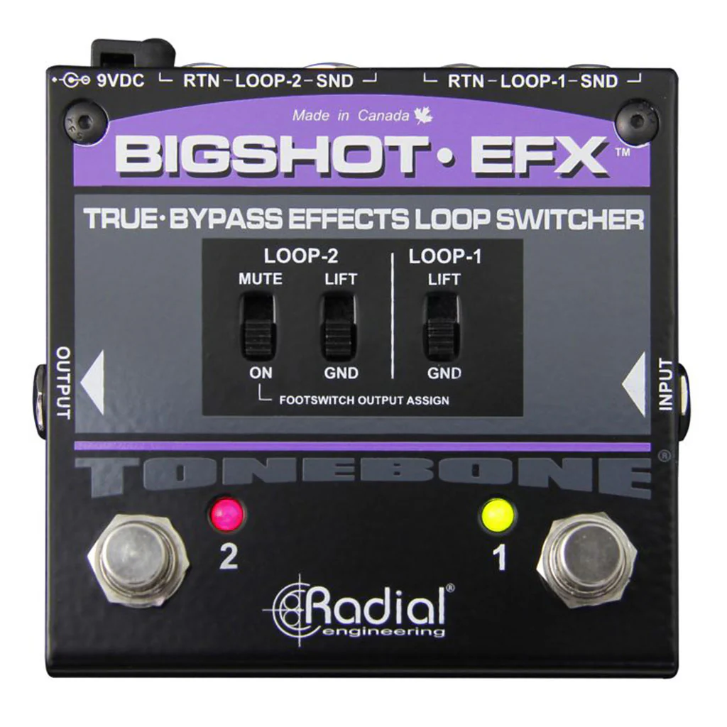 Radial BIGSHOT EFX - Effects Loop Switcher
