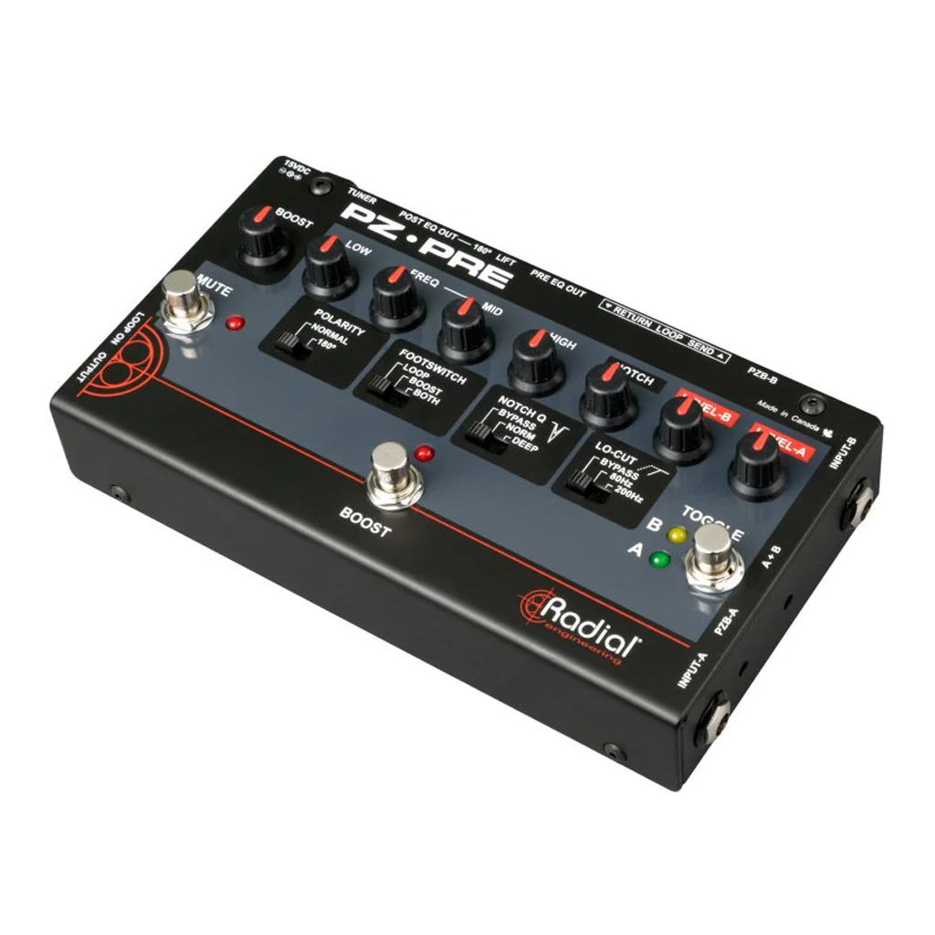 Radial PZ-PRE - Acoustic Instrument Preamp - Image 3