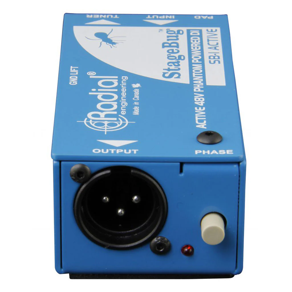 Radial SB-1 - Compact Active DI for Acoustic Guitar, Pad, 48V Phantom Powered - Image 3
