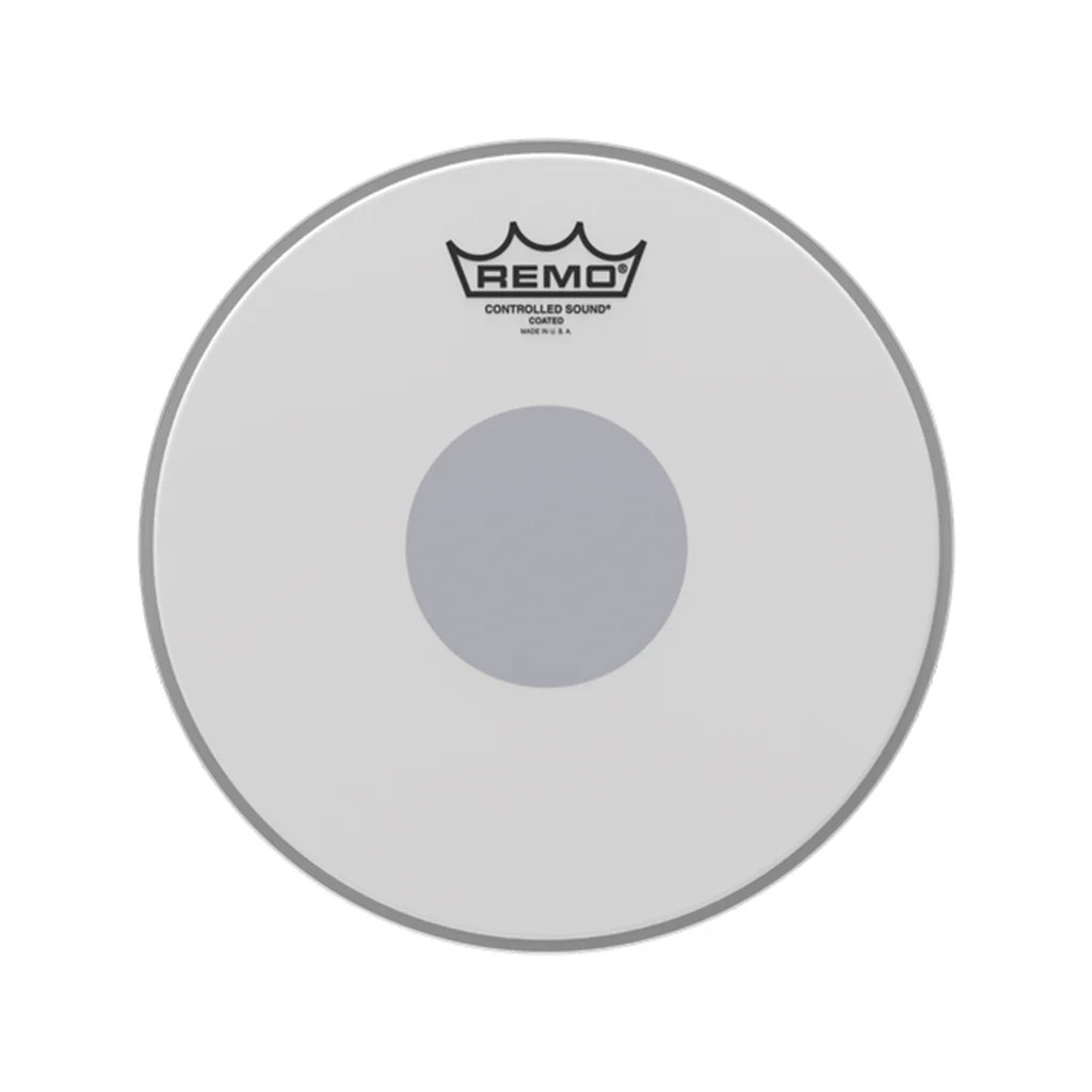 Remo 10" Control Sound Coated Batter - Black Dot