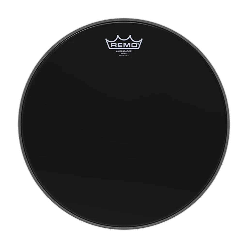 Remo 12" Ambassador Ebony