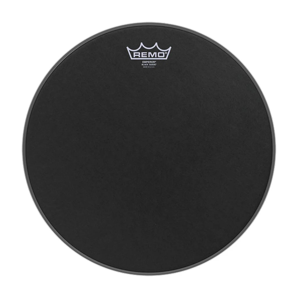 Remo 13" Emperor Black Suede