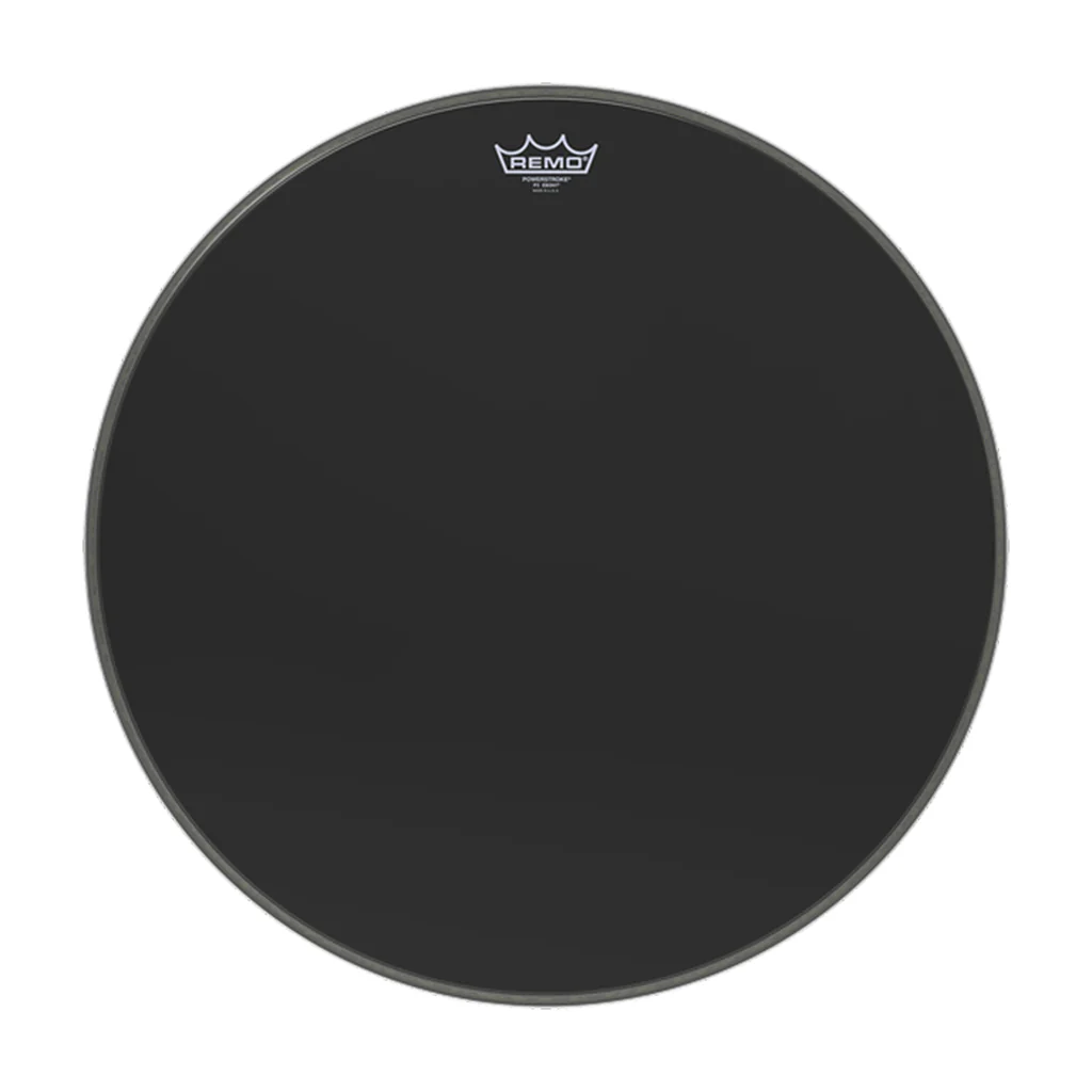 Remo 16" Powerstroke 3 Ebony Resonant Bass Drum Head