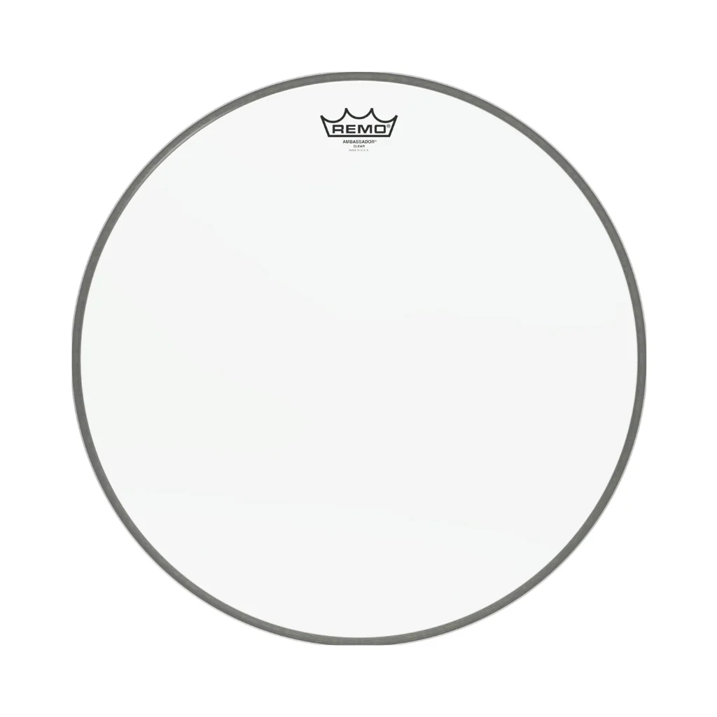 Remo 18" Ambassador Clear Bass Drum
