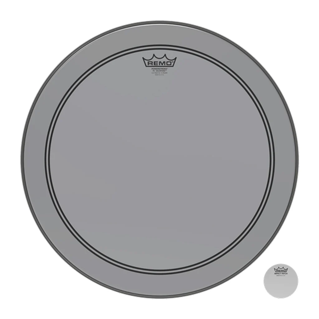 Remo 18" Powerstroke 3 Colortone Smoke