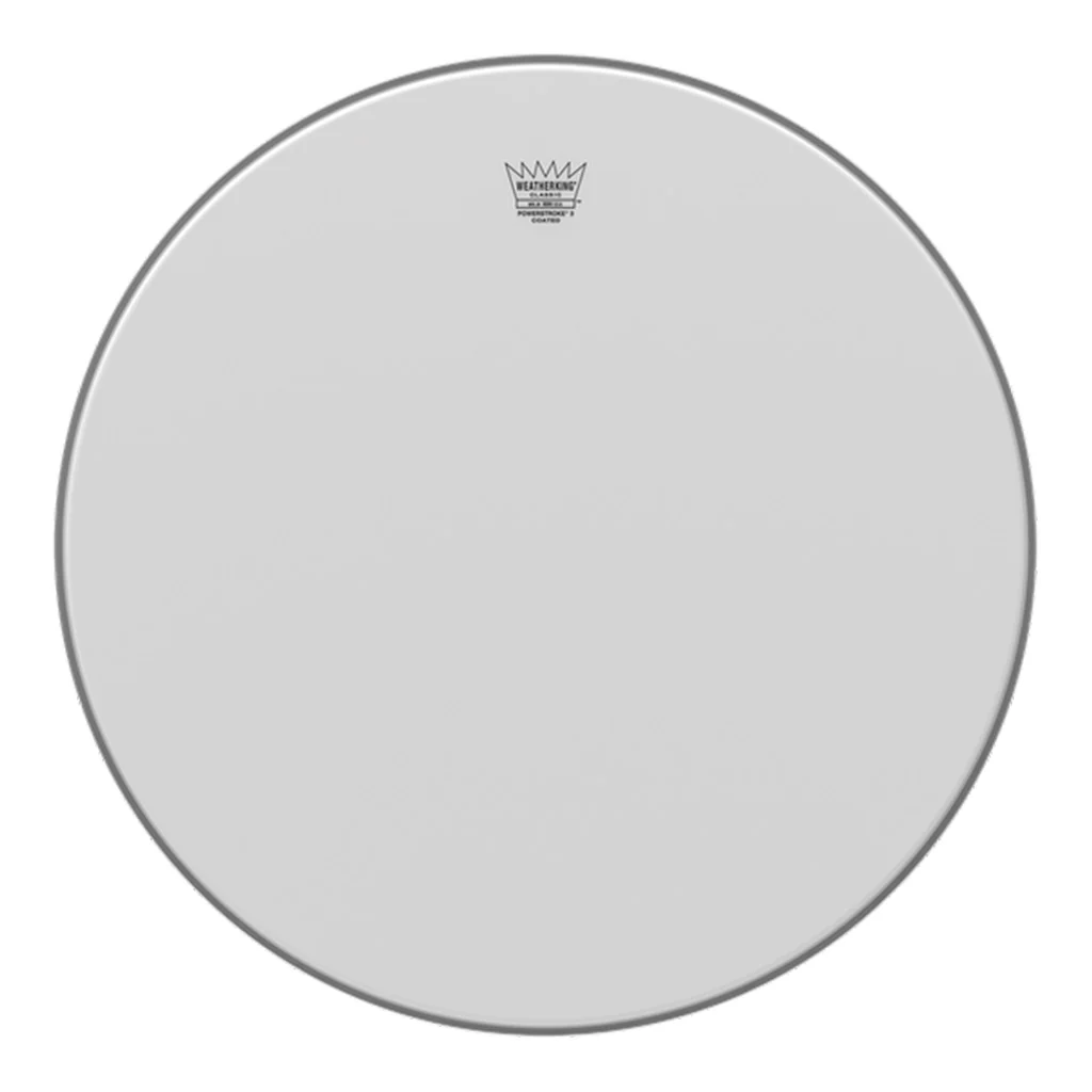 Remo 22" Classic Fit Powerstroke 3 Coated - No Stripe