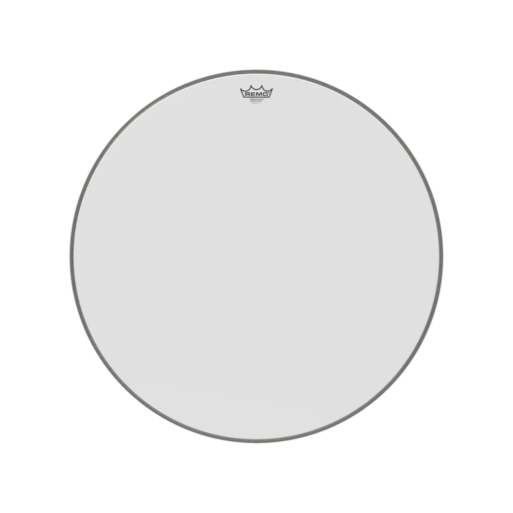 Remo 24" Ambassador Smooth White Bass Drum Head