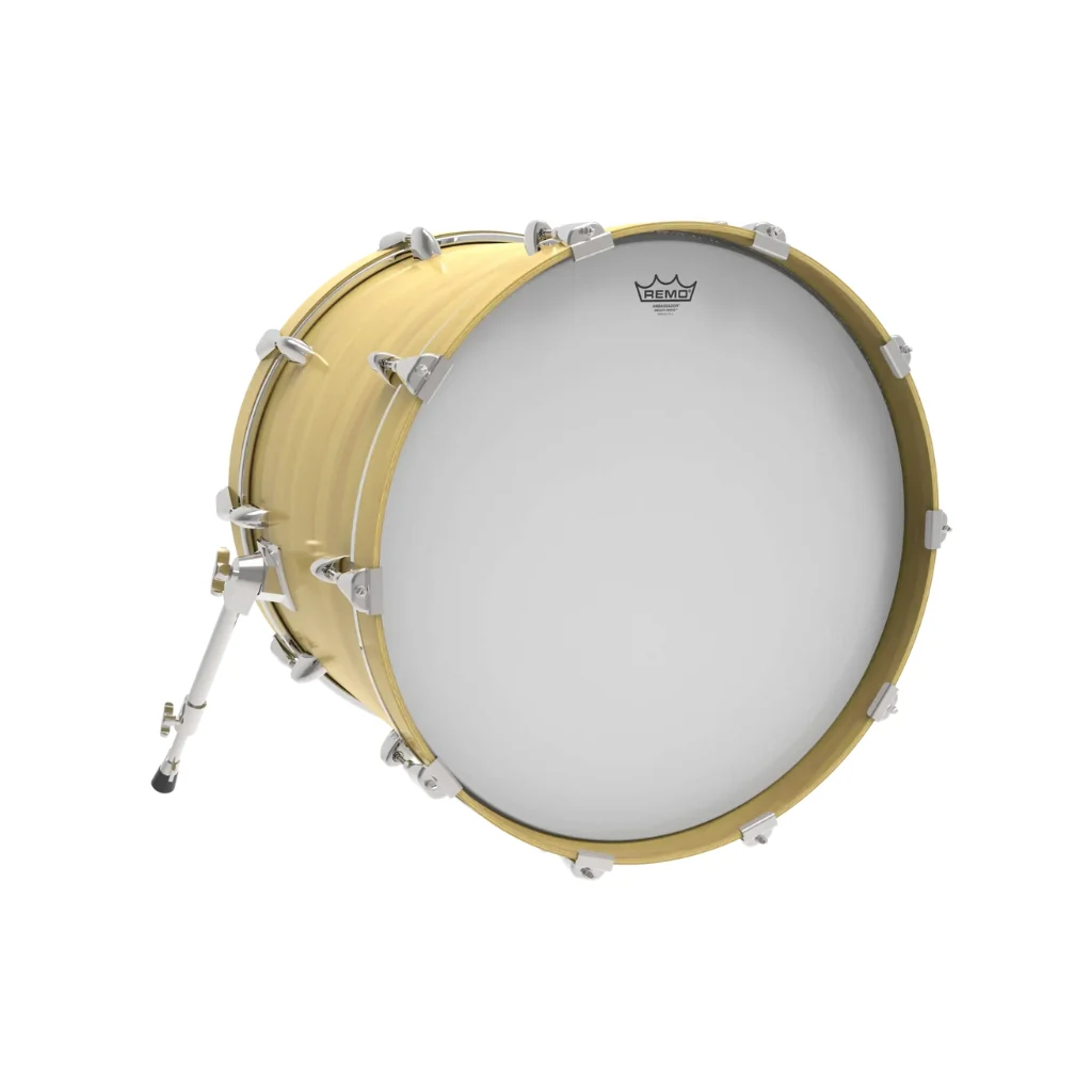 Remo 24" Ambassador Smooth White Bass Drum Head - Image 2
