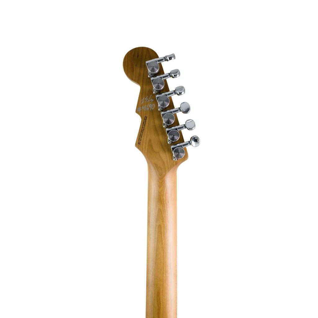 Reverend Club King 290 w/Bigsby - Midnight Black - Image 5